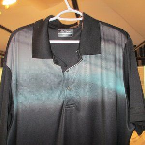 Men's 2XL Ben Hogan Golf Polo Shirt (Black)